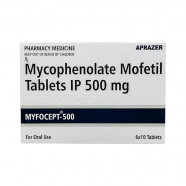 Купить Микофенолата мофетил (Myfocept-500) 500мг таблетки №60 в Челябинске